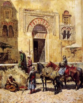 Edwin Lord Weeks : Entering the Mosque